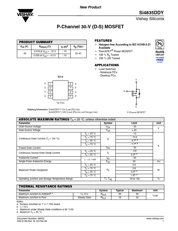 Si4835DDY