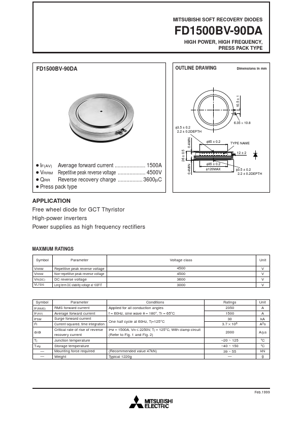 FD1500BV-90DA