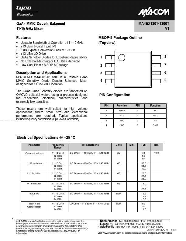 MA4EX1201-1300T