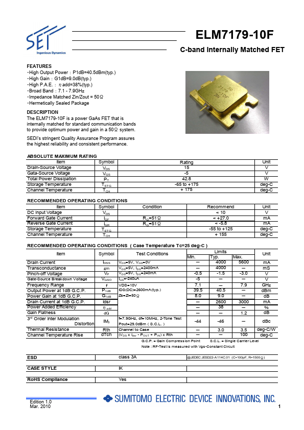 ELM7179-10F