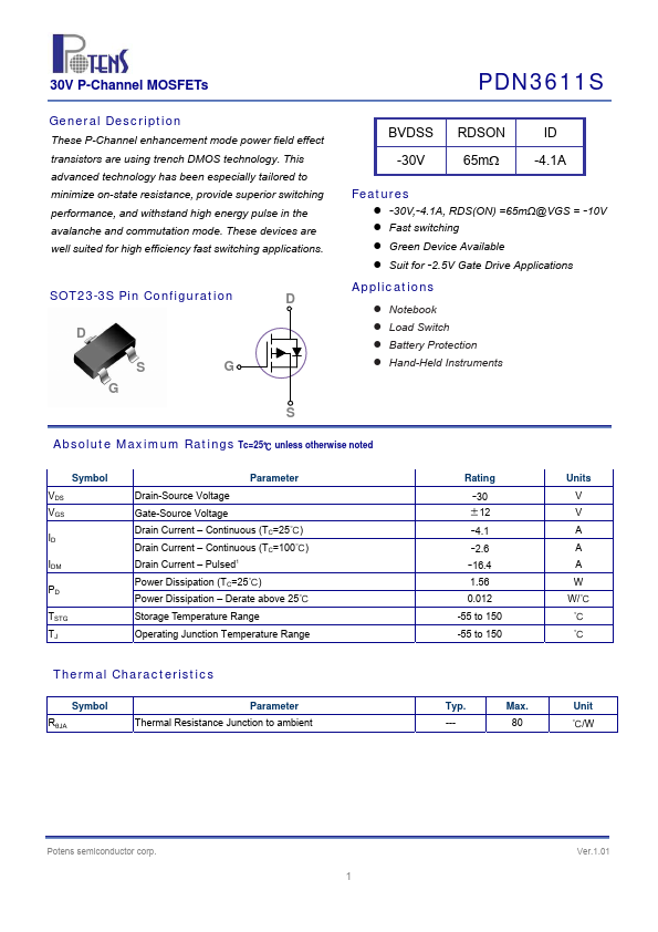 PDN3611S