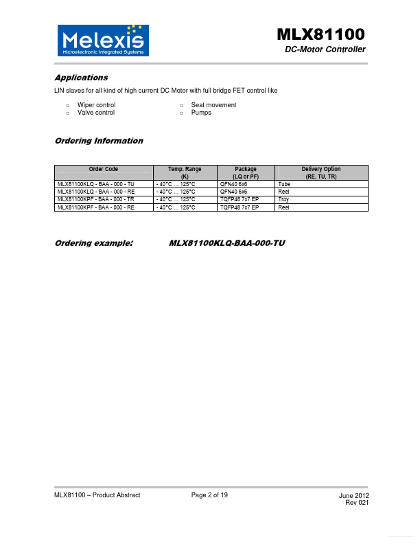 MLX81100