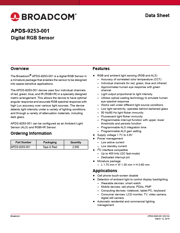 APDS-9253-001