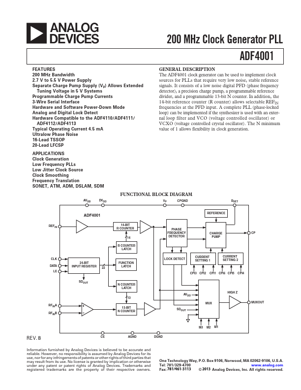 ADF4001