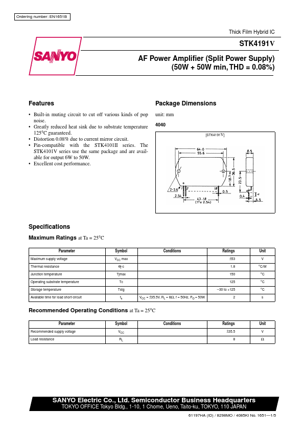 STK4191V