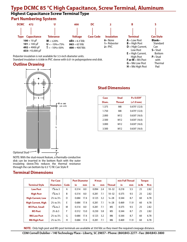 DCMC163U100EC2B