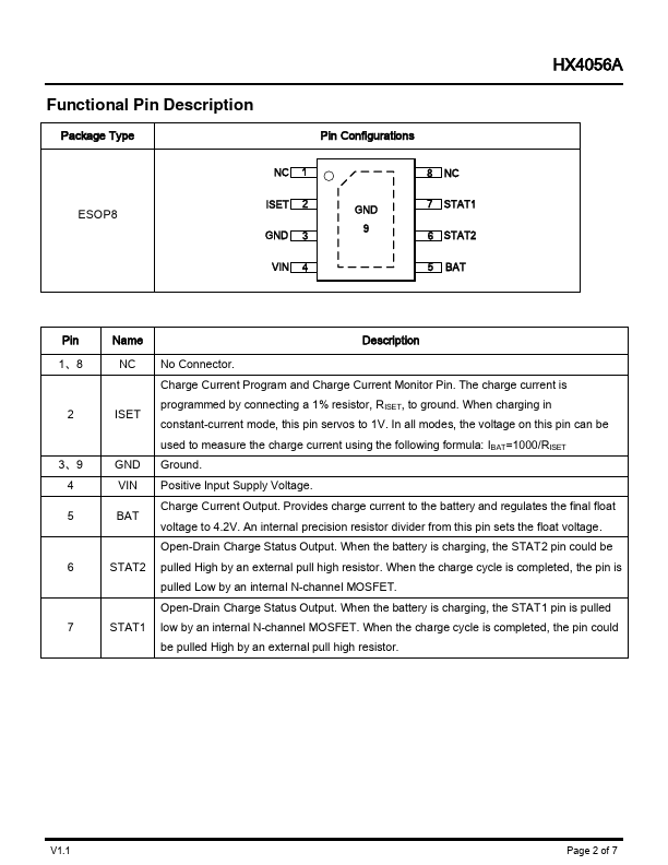 HX4056A