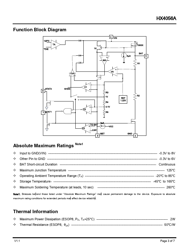 HX4056A