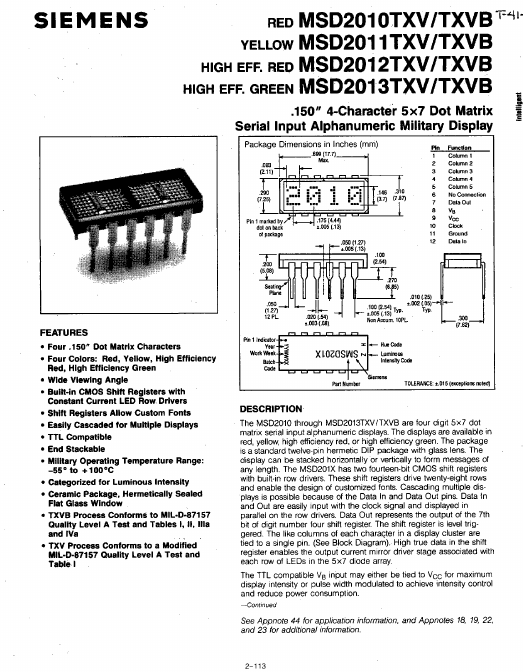 MSD2010TXVB