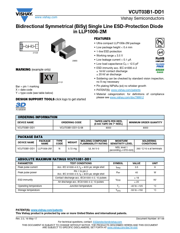 VCUT03B1-DD1