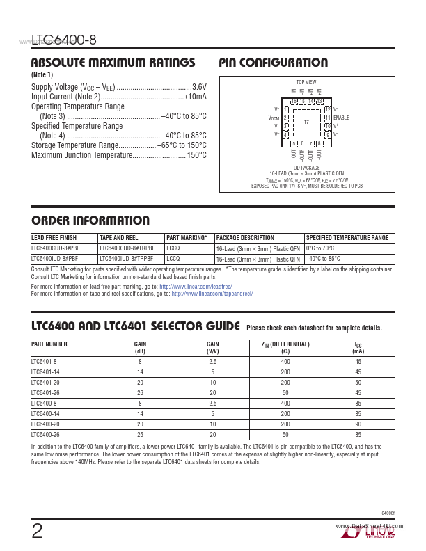 LTC6400-8