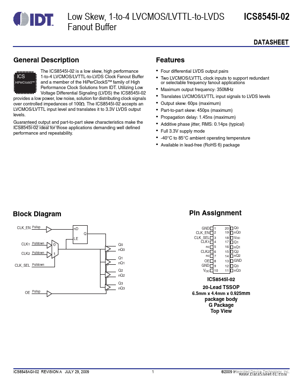 ICS8545I-02