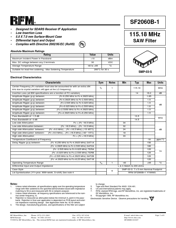 SF2060B-1