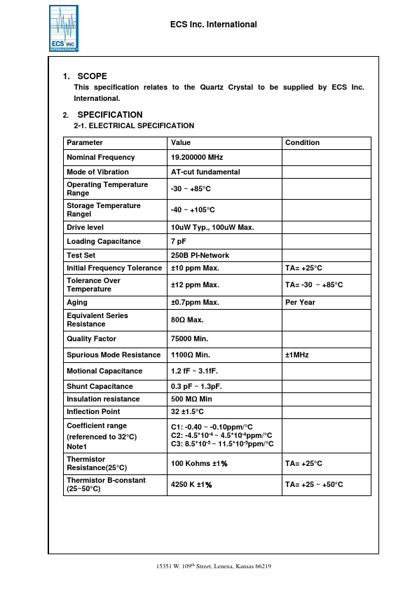 ECS-192-7-37TC-CZY-TR