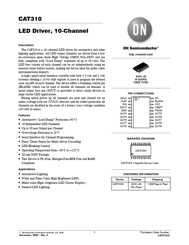 CAT310W