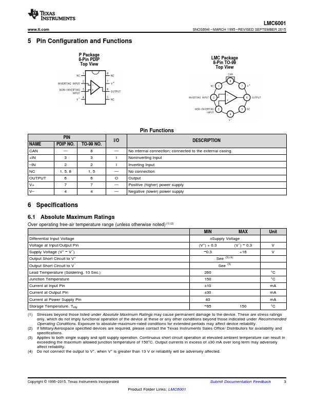 LMC6001