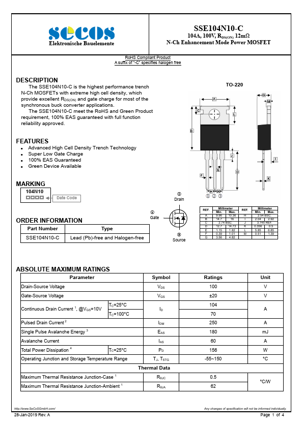 SSE104N10-C