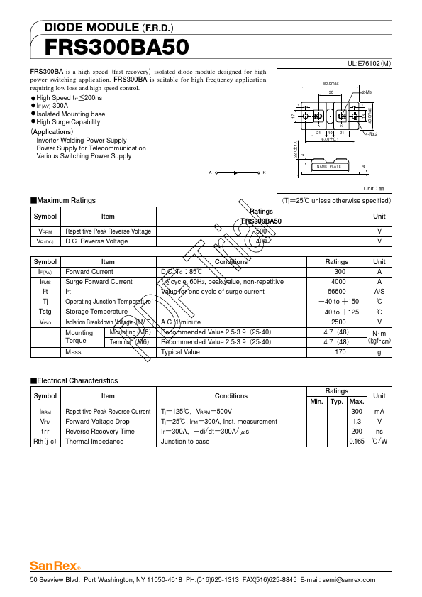 FRS300BA50