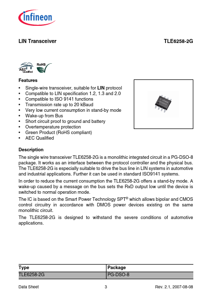 TLE6258-2G