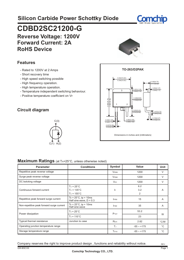 CDBD2SC21200-G