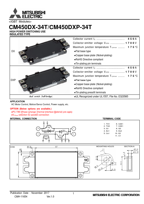 CM450DX-34T