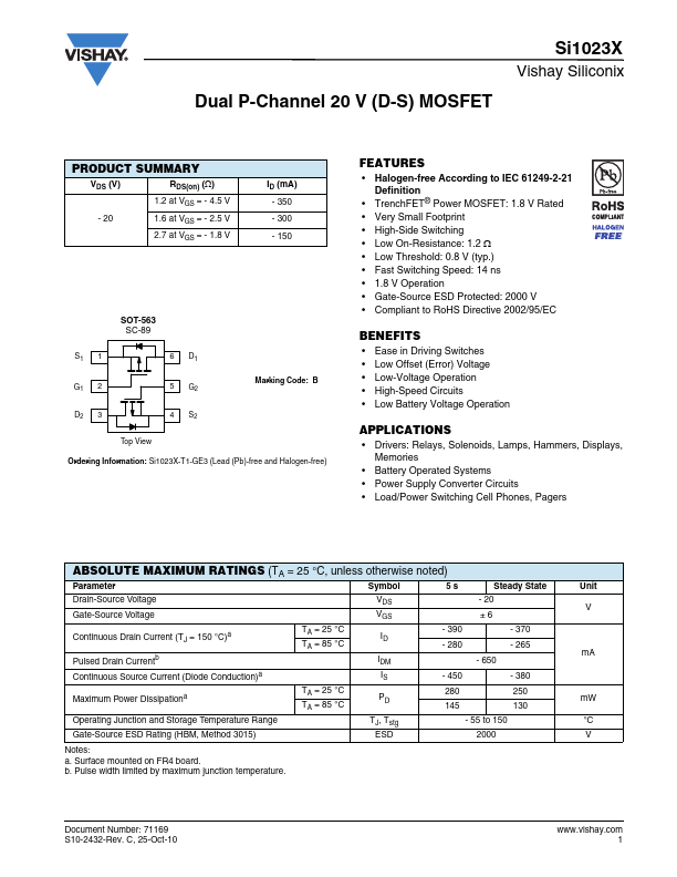 SI1023X