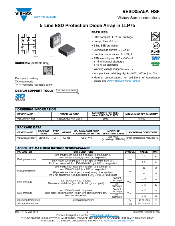 VESD05A5A-HSF