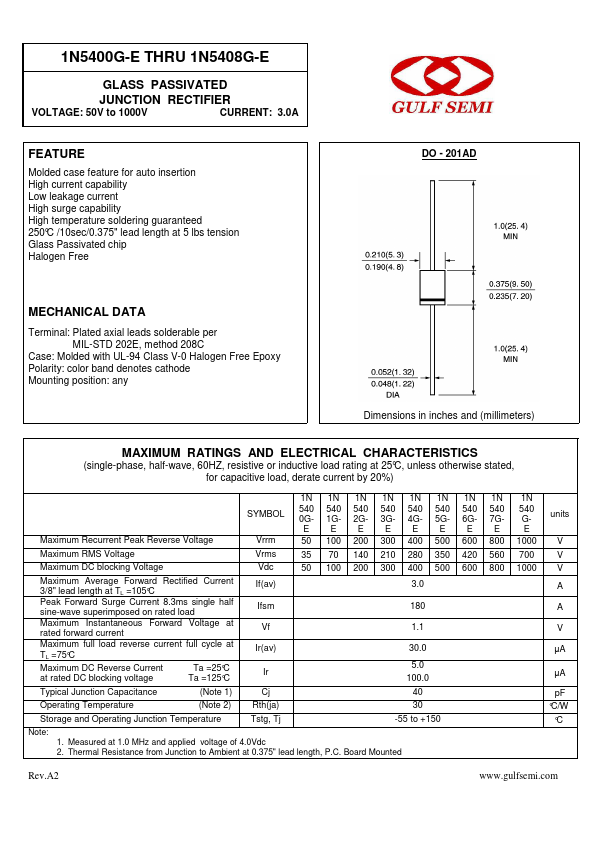 1N5401G-E