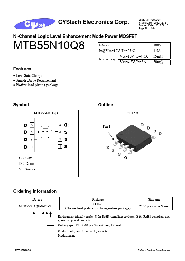 MTB55N10Q8