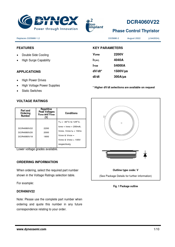 DCR4060V22