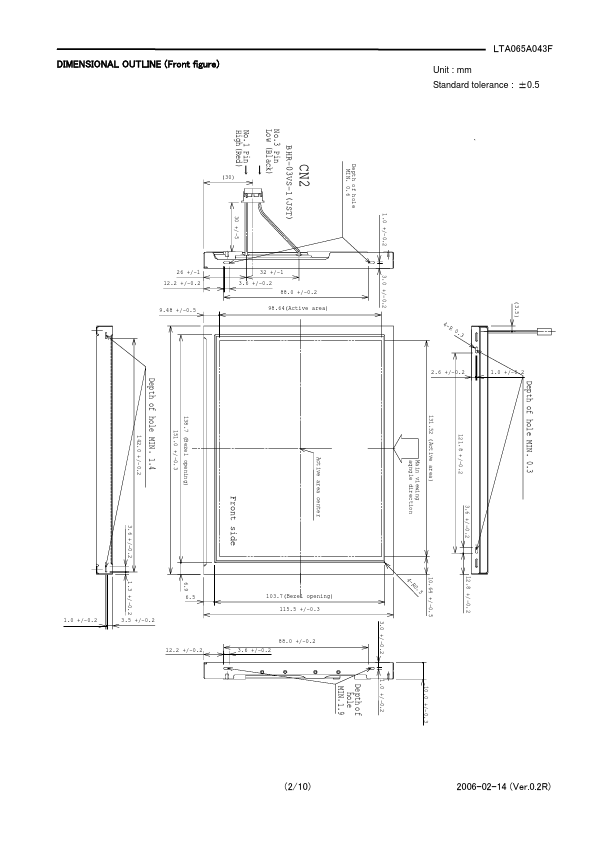 LTA065A043F