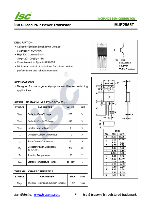 MJE2955T