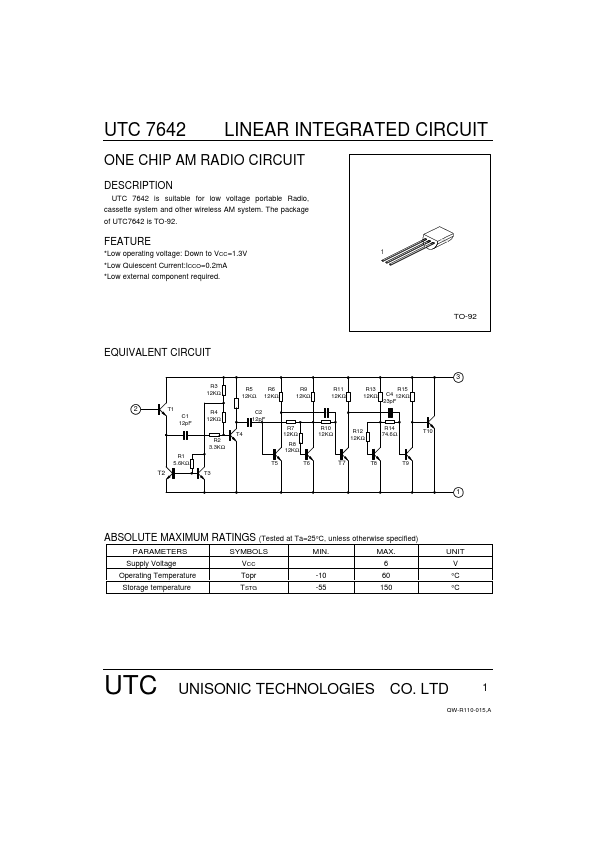 UTC7642