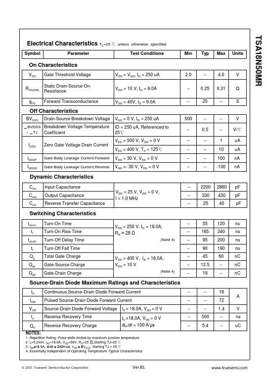 TSA18N50MR