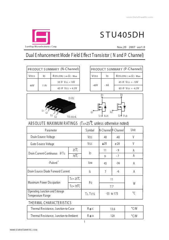 STU405DH