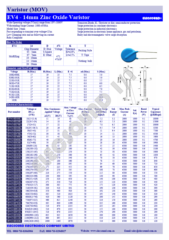 EV4-14D270K