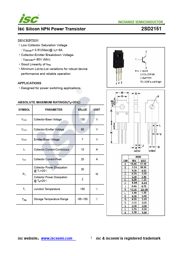 2SD2151