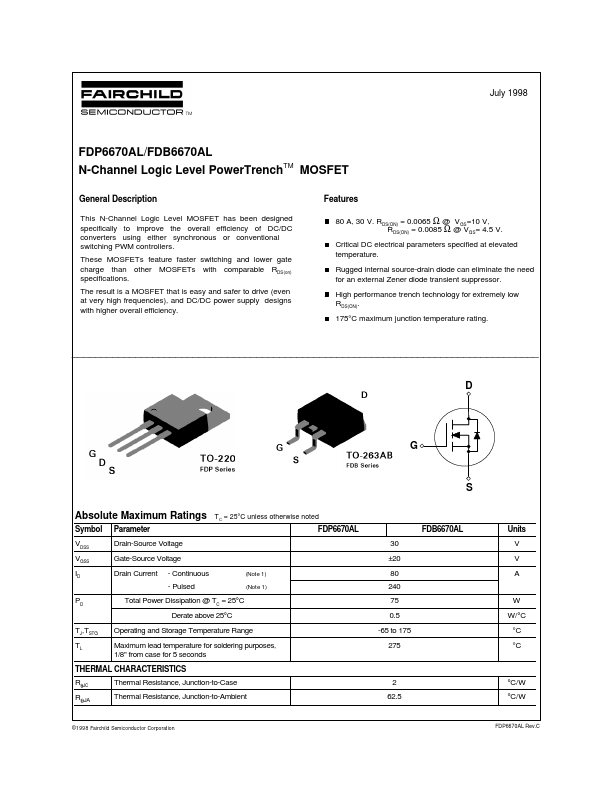 FDP6670AL