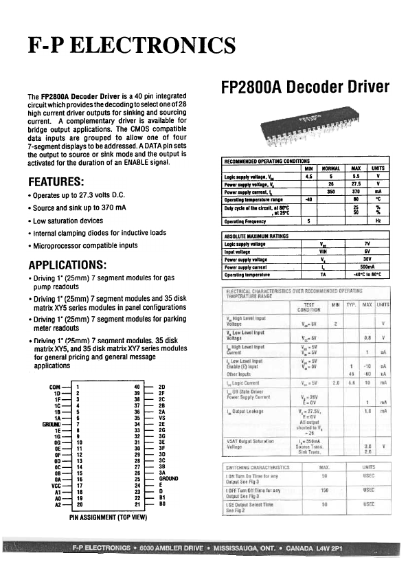 FP2800A