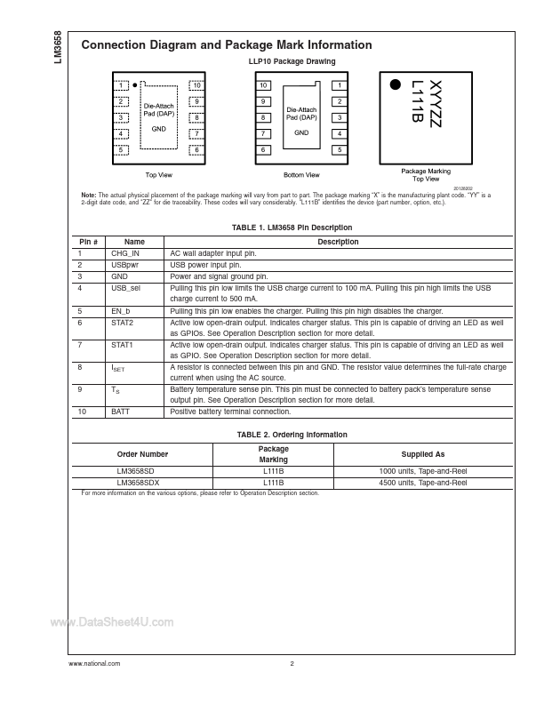 LM3658