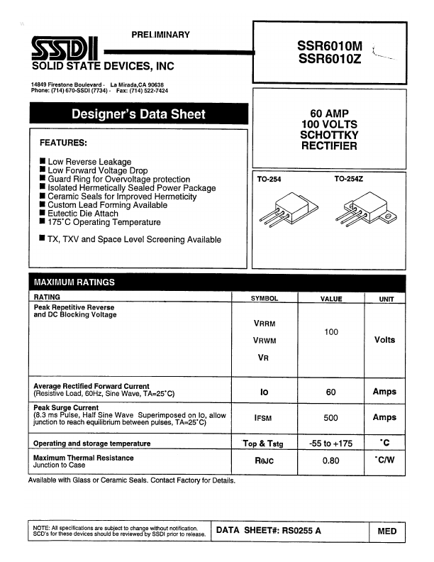 SSR6010Z