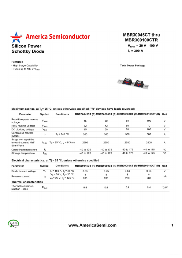 MBR30045CTR