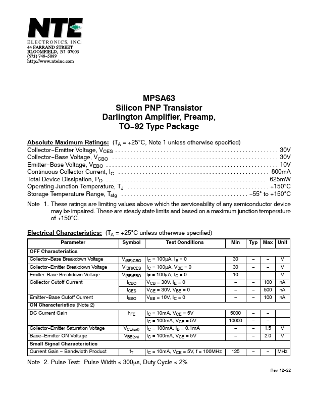 MPSA63