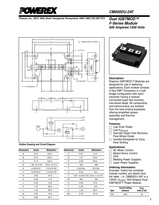 CM600DU-24F