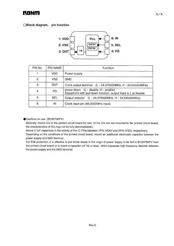 BU3073HFV