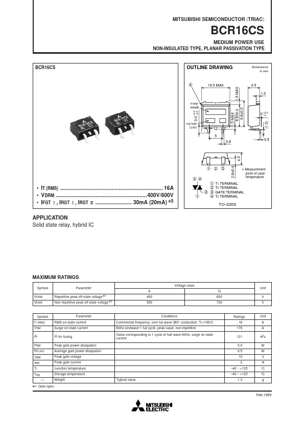 BCR16CS