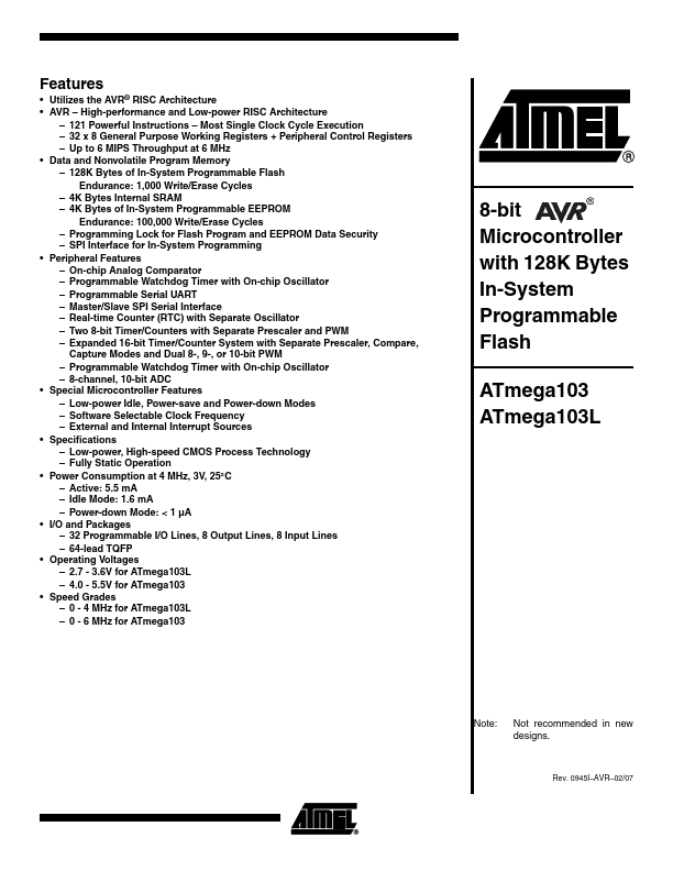 ATMEGA103L