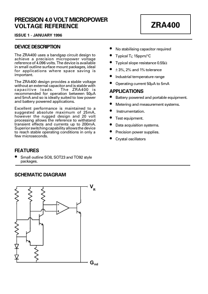 ZRA400A01