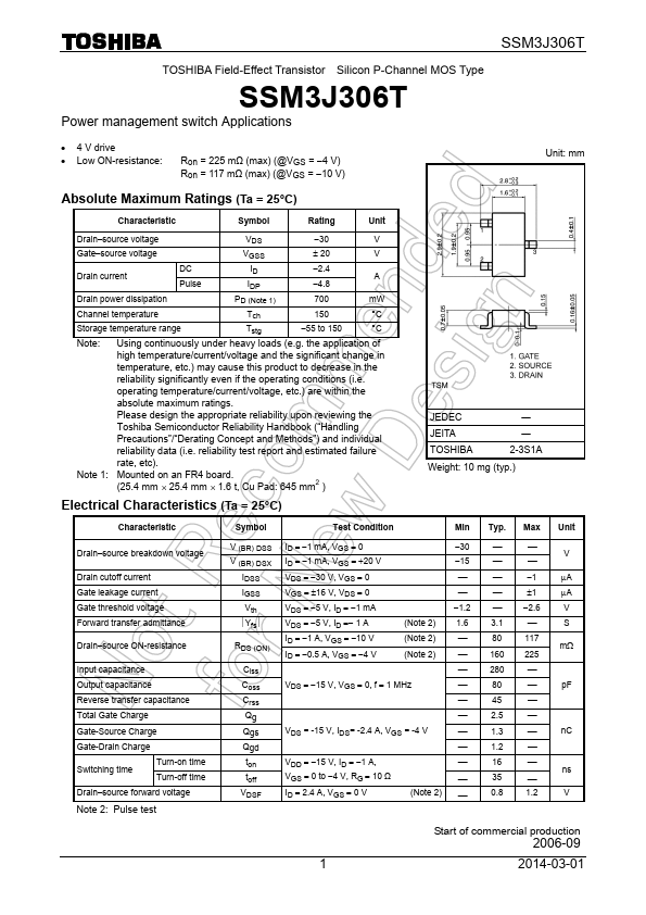 SSM3J306T