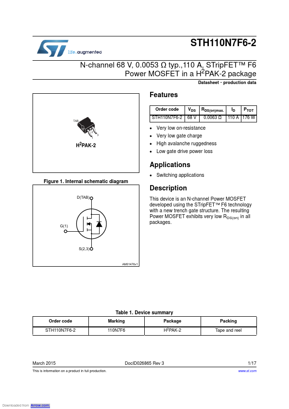 STH110N7F6-2